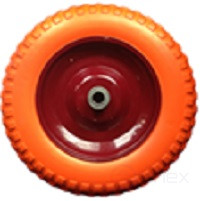 Колесо П/У, бескамерное, 3.25/3.00*80 с подш. D20