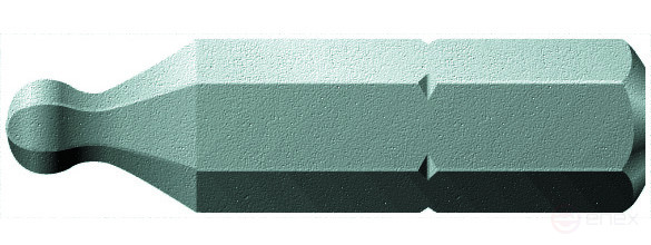 842/1 Z Hex бита под внутренний шестигранник, с шаром, вязкая твёрдость, хвостовик 1/4" C 6.3, 3 x 25 мм