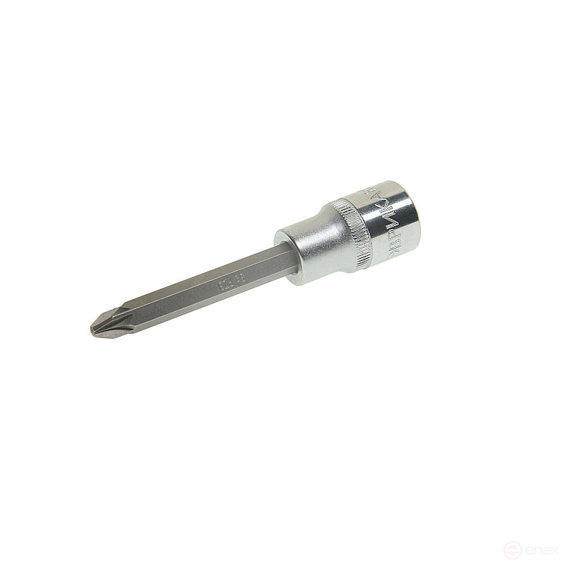 Nozzle insert with bit Pozidrive PZ3 ER-94703 1/2 22mm L=100mm EUREKA /1/20