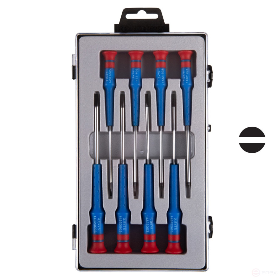 Precision Screwdriver set, 8 pieces KING TONY 32218MR