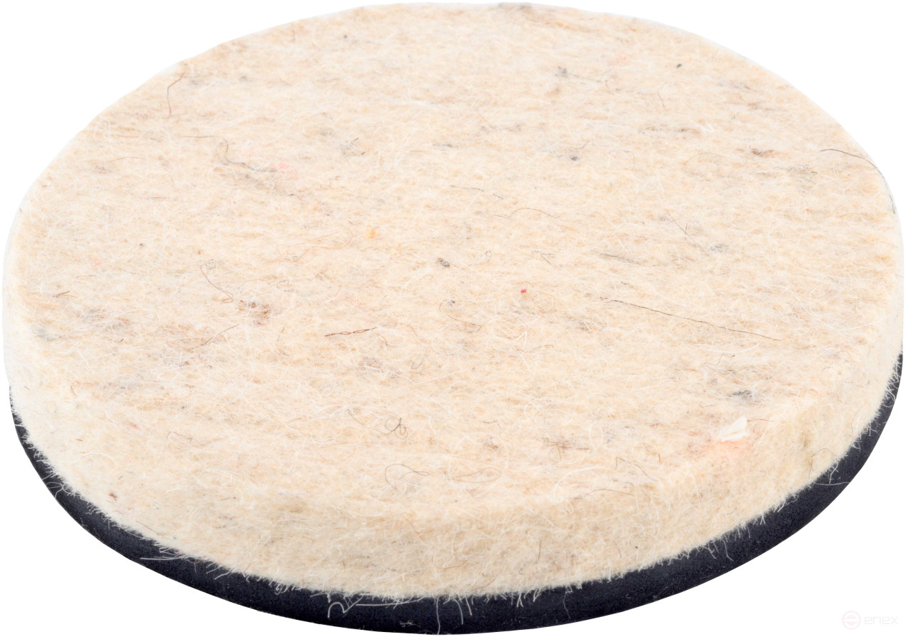 Насадка для УШМ с тонкошерстным войлоком D-125*10мм АвтоDело (8000 об/мин) 44055