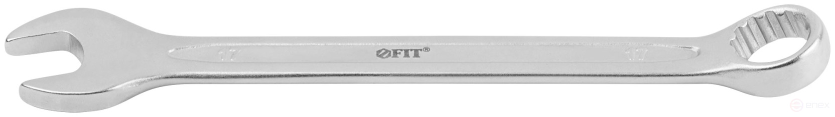 Ключ комбинированный усиленный "Гранд", CrV, холодный штамп 17 мм