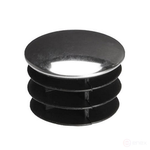 Заглушка внутр. трубы d25 (507А) 0,8мм, хром AKS