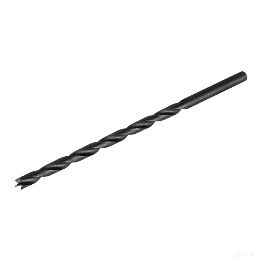 Wood drill bit PRACTICE 8 x 200 mm, W-sharpening, (1 pc.) blister, Profi series (775-617)