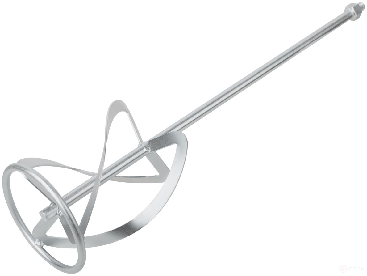 Миксер для легких строительных смесей усиленный Профи, хвостовик М14, 140х590 мм