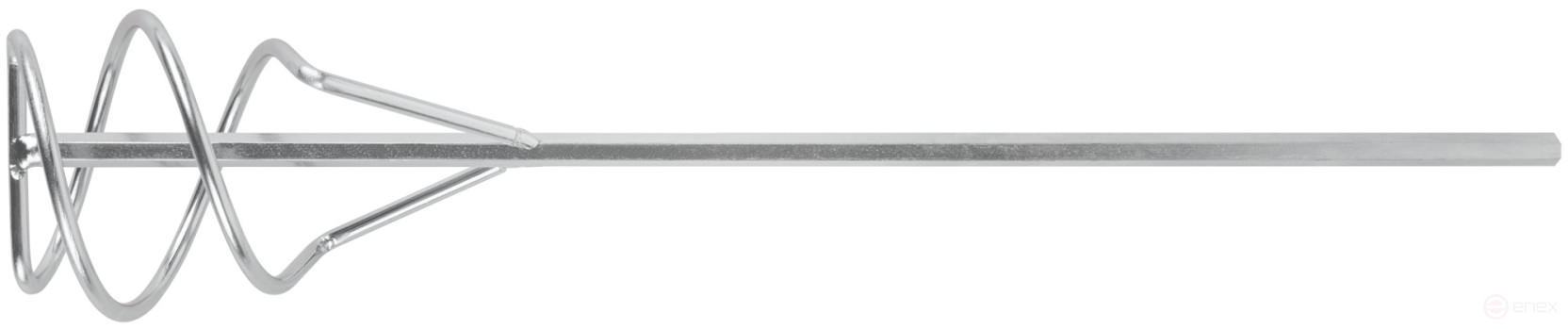 Mixer for building mixes galvanized 80x400 mm