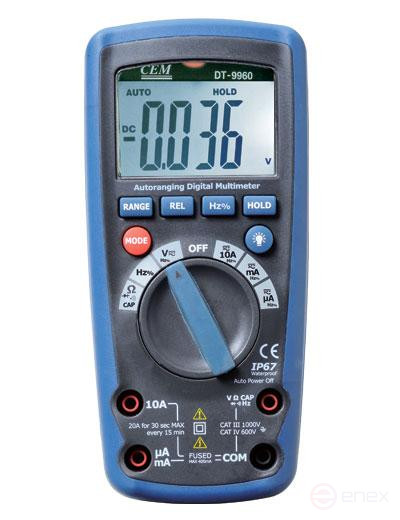 Digital multimeter DT-9963 CEM (State Register of the Russian Federation)