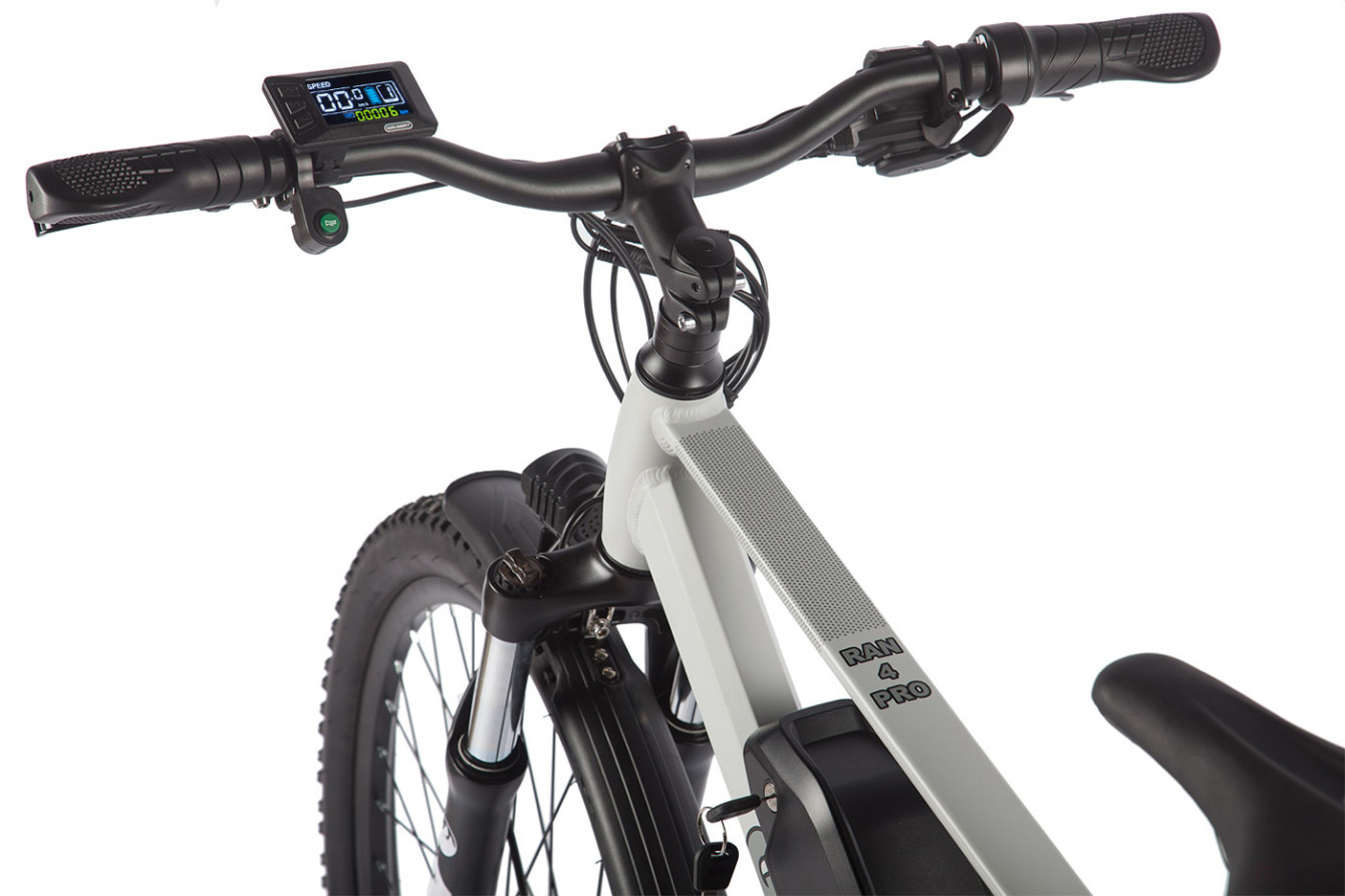Gelbert Ran 3 PRO electric bike, black