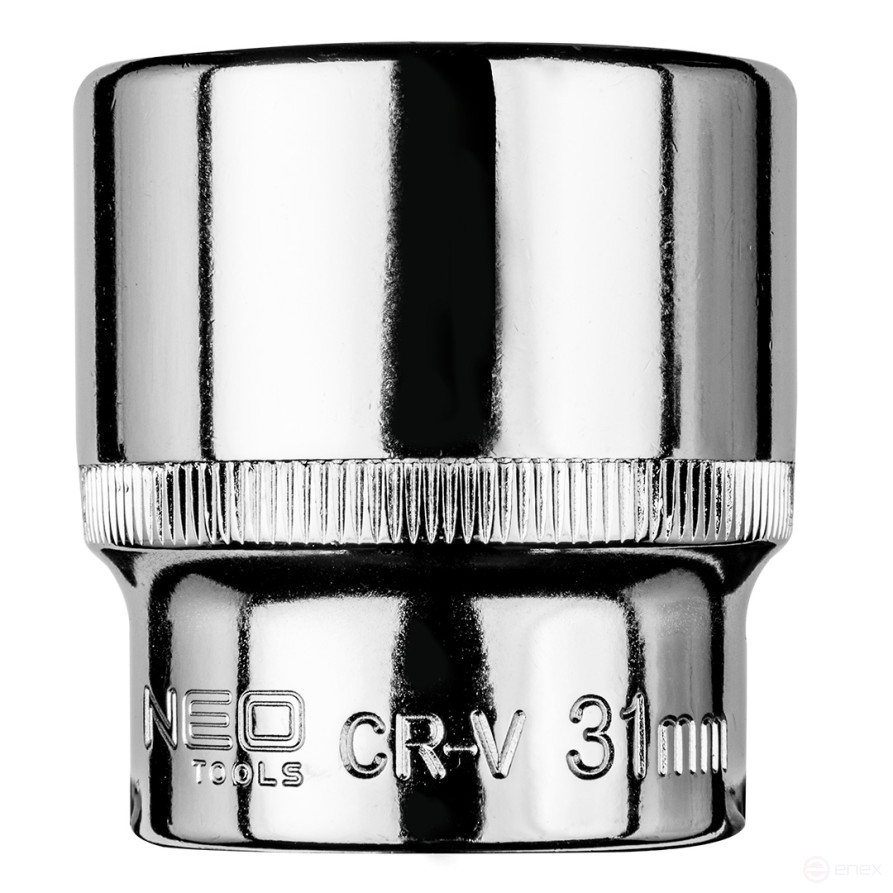 Головка торцевая 6-гранная 1/2", 31 мм