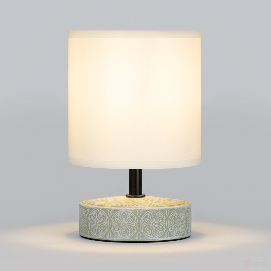 Rivoli Eleanor 7070-501 Table Lamp 1 * E14 40W ceramic beige, white