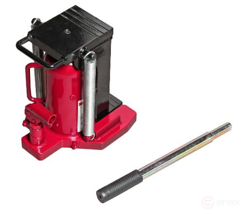 Bottle jack 20t 303-443mm 2-plunger JTC