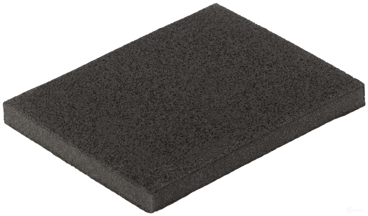 Aluminum oxide grinding sponge, 125x100x10 mm, P 120