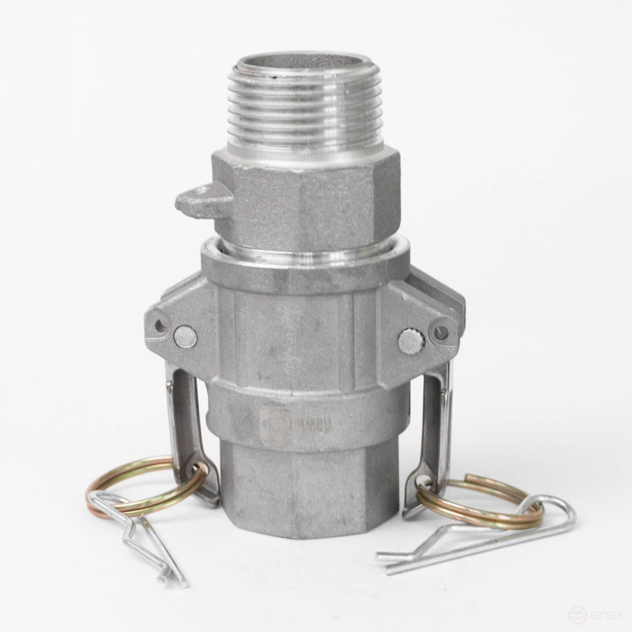 Camlock type F-100 1" (25 mm), aluminum, 1 piece