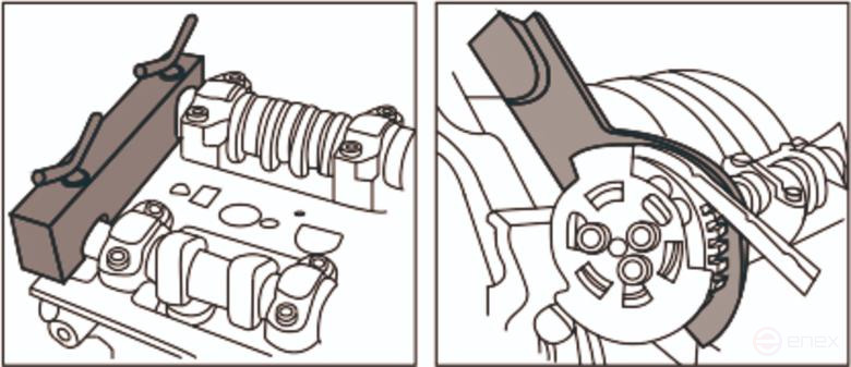 Набор фиксаторов распредвала для установки фаз ГРМ (LAND ROVER V8 5,0, JAGUAR) JTC