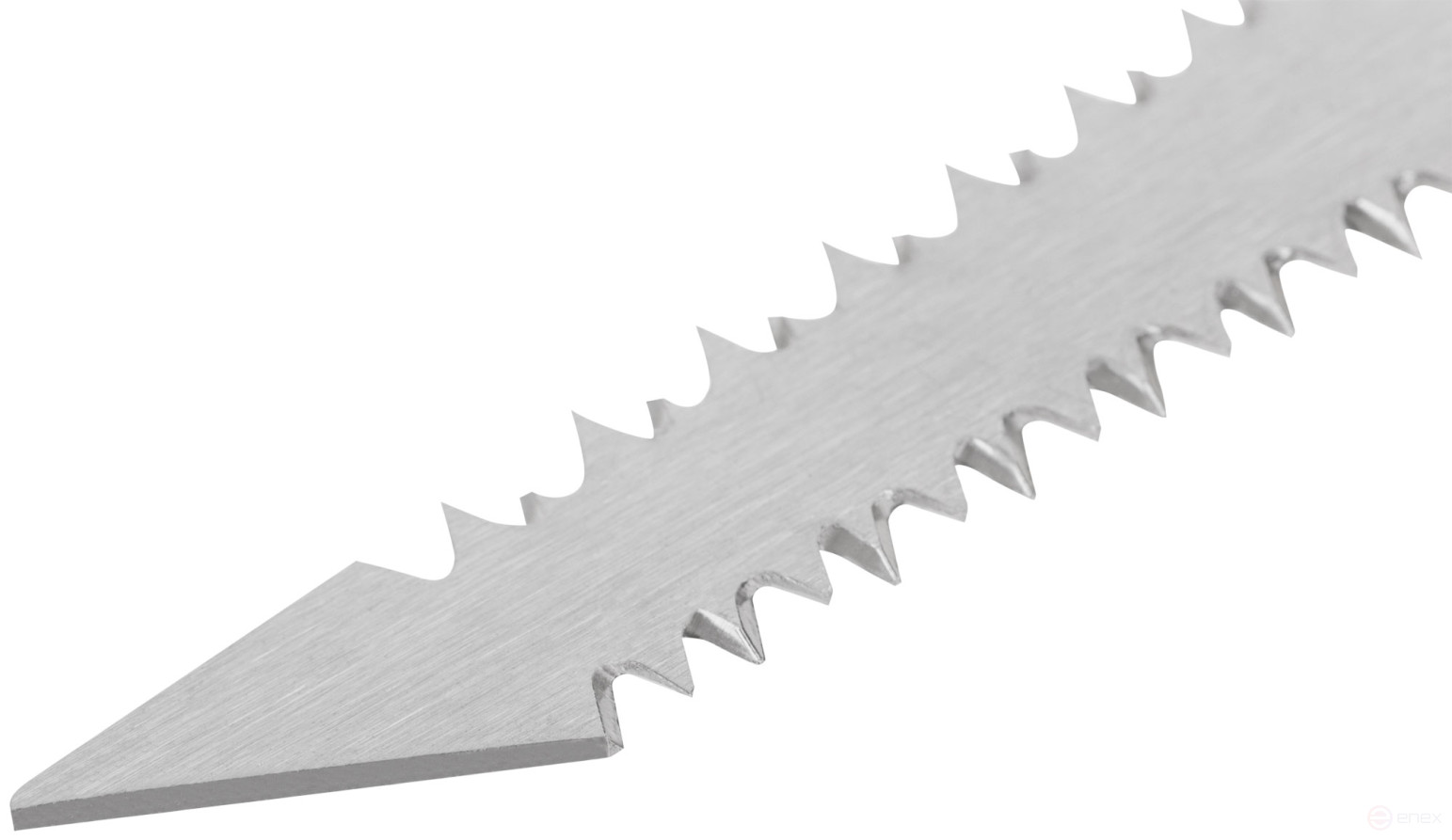 Ножовка ручная узкая для гипсокартона, прорезиненная ручка 170 мм