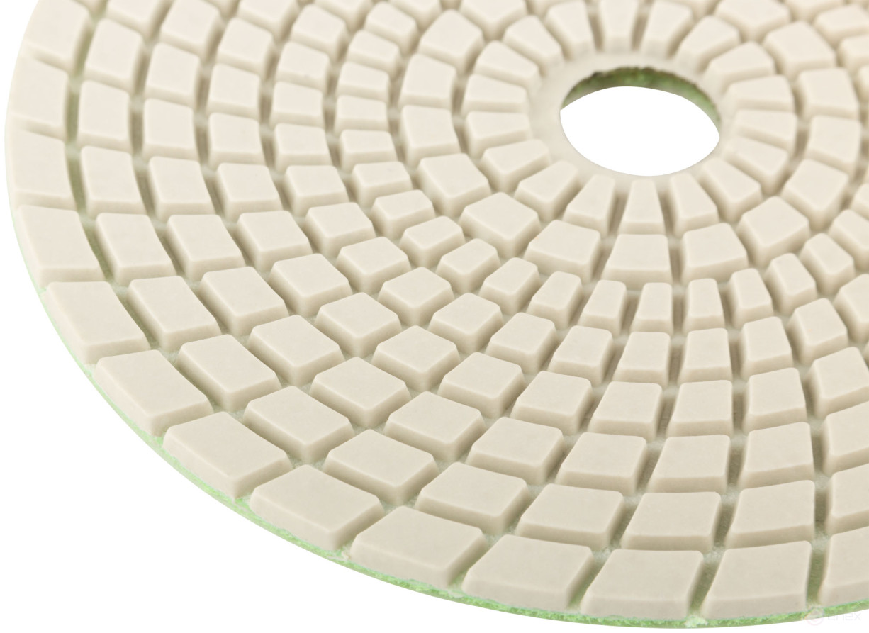 Алмазный гибкий шлифовальный круг АГШК (липучка), влажное шлифование, 125 мм, Р1500