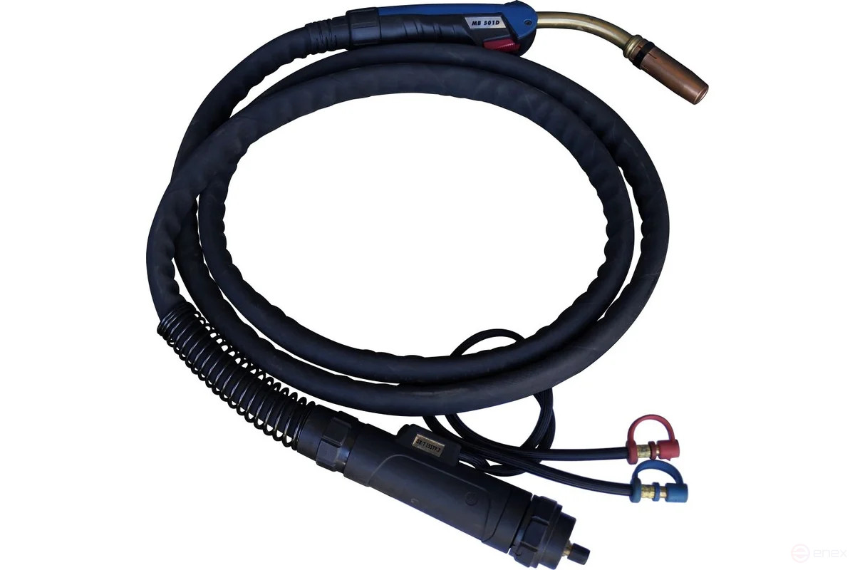 Горелка сварочная для MIG/MAG-сварки MB-501D 3 м Brima