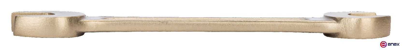 ИБ Ключ гаечный рожковый двусторонний (алюминий/бронза), 33x35 мм