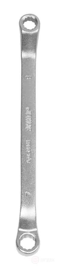 Ключ гаечный кольцевой коленчатый 6х7