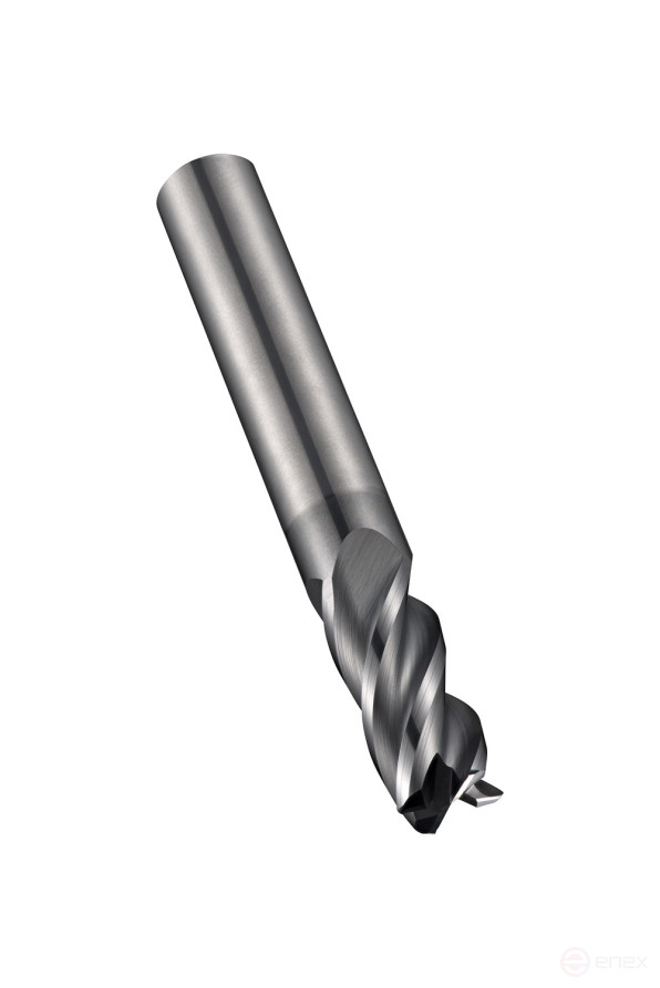 Toroidal end mill Ø 4 mm, S7634.0XR0.5