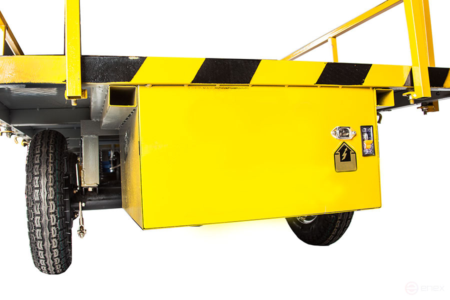 Electric platform trolley RuTrike WAREHOUSE 2000