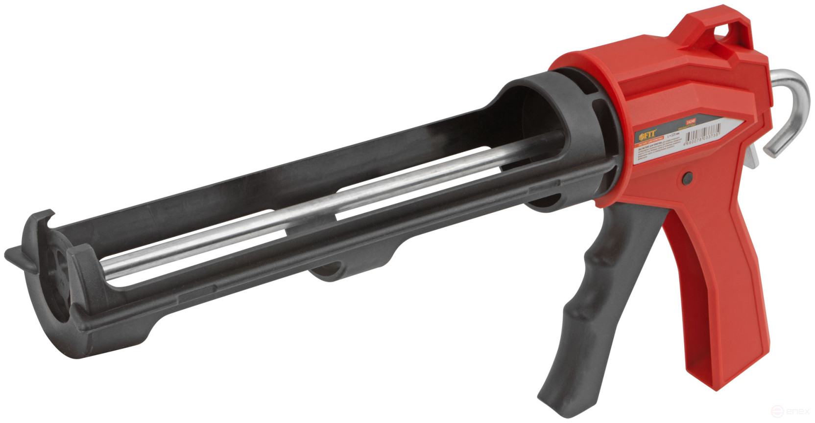 Gun for sealant 225 mm, polyamide reinforced housing, Profi