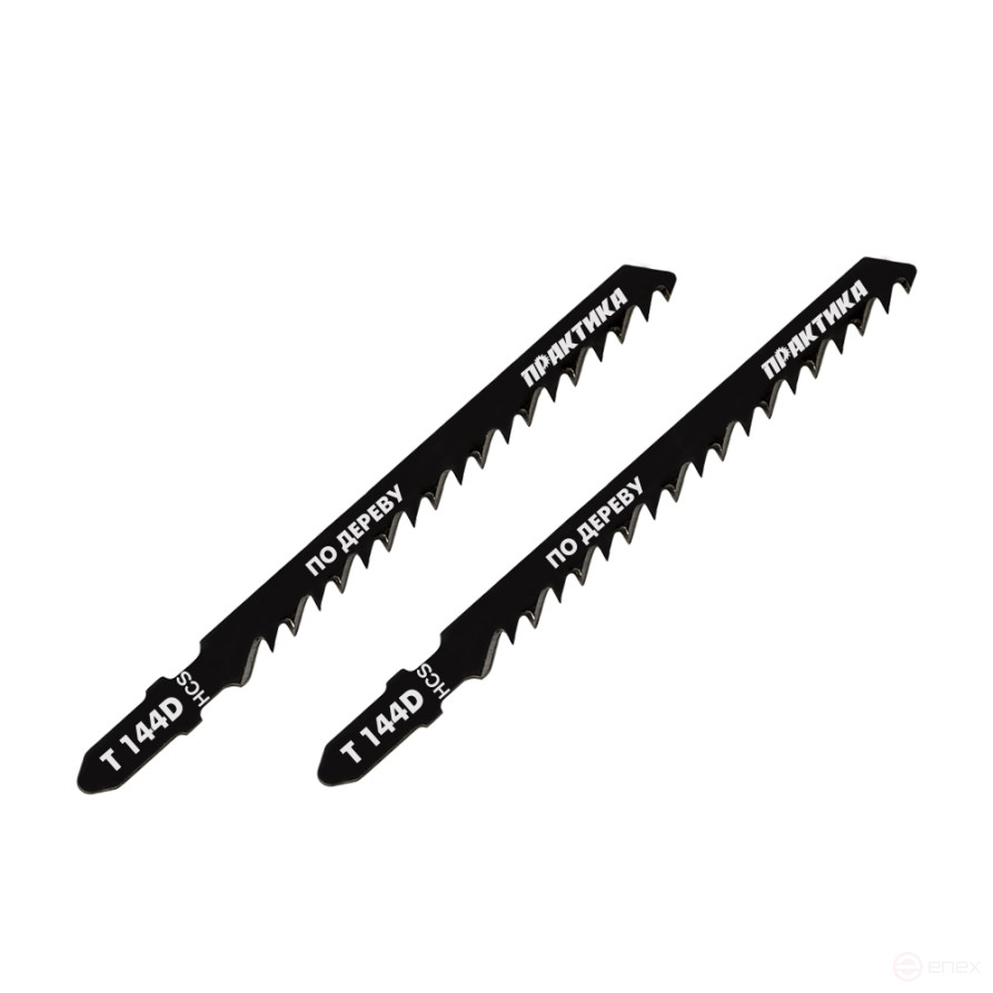 Wood jigsaw saws, chipboard PRACTICE type T144D 100 x 75 mm, rough cut, HCS (2 pcs.) (034-519)