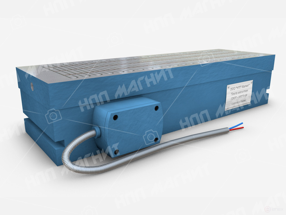 Плита электромагнитная прямоугольная 7208-0054 (125х400)