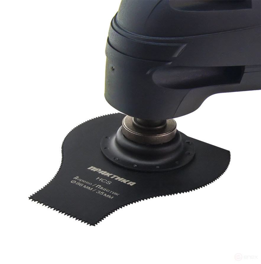 Насадка для МФИ ПРАКТИКА режущая многофункциональная, HCS, по дереву, 86 х 35 мм (240-157)