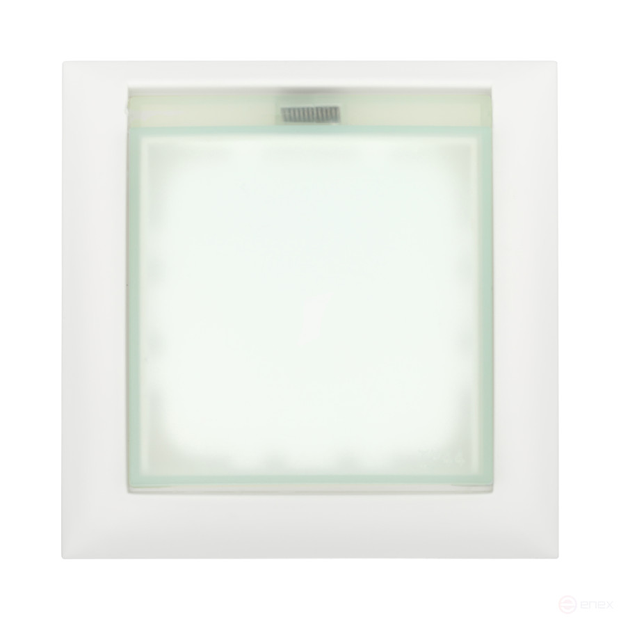 Universal protective frame with cover for switches and sockets (white) LK60