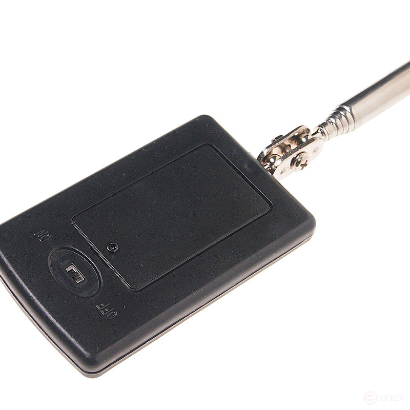 Зеркало ER-53036 телескопическое, прямоугольное, с подсветкой, с мягкой ручкой, длина 87,5см, 41.2х63.5 ЭВРИКА 1/10/50