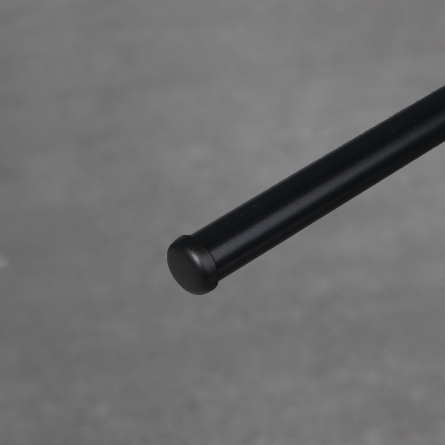 Plug modern pipe D16 black AKS