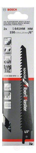 Saw blade S 641 HM Special for Fibre and Plaster