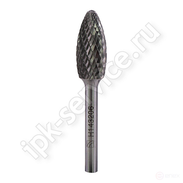 Борфреза пламевидная H143206 ВК8