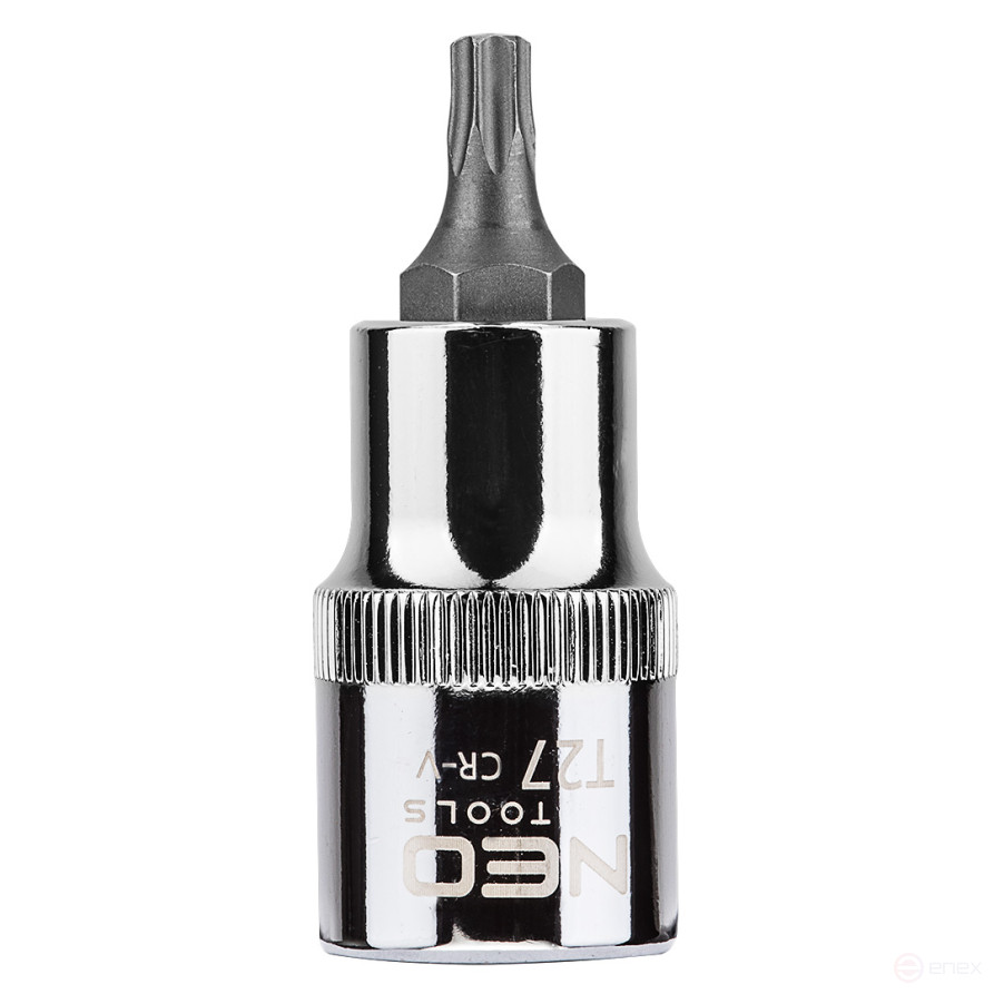 Головка торцевая с битой-вставкой Torx 1/2", T27 x 55 мм