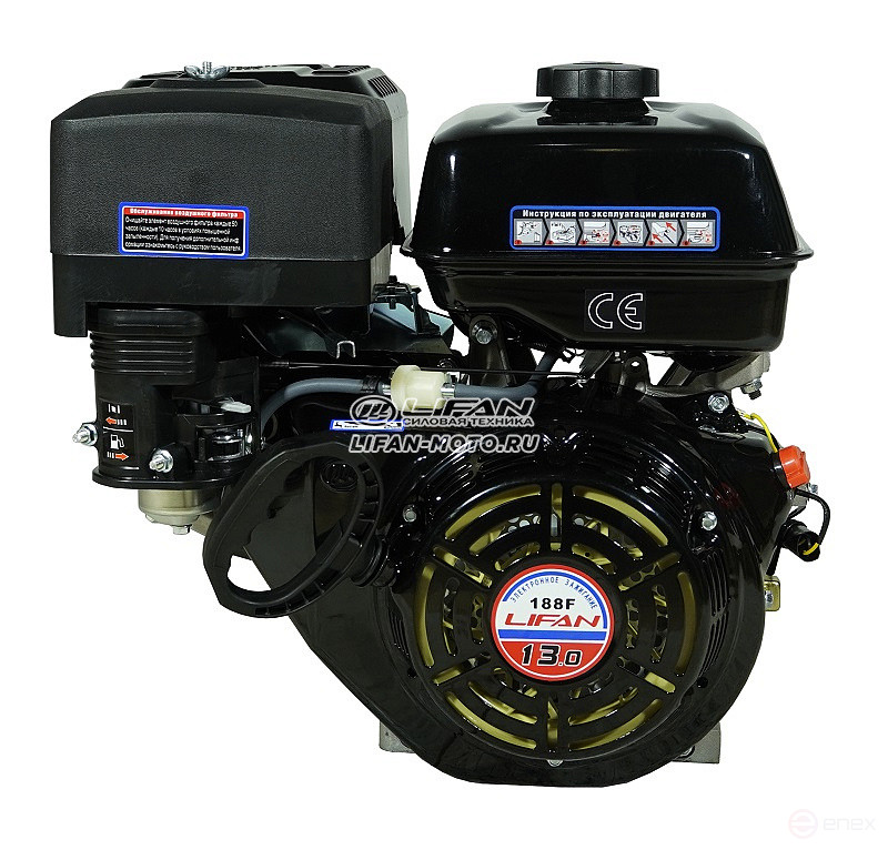 Двигатель Lifan 188F, вал 25мм