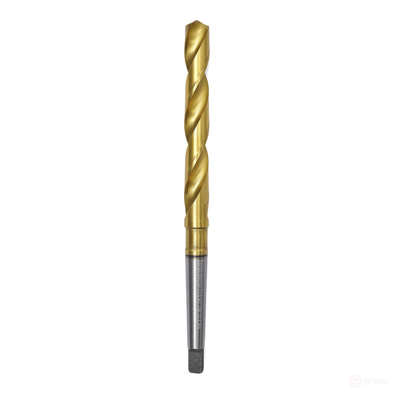 Сверло 2041 Эксперт Ø 9 мм КОНИЧ Конус Морзе 1 M2 TIN (6542)/118° DIN 345 Пласт бокc 1/10