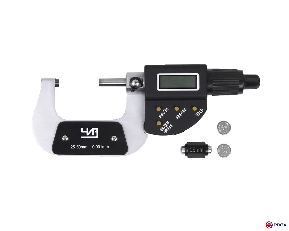 Micrometer smooth MCC - 50 0.001 electr. 4 - book CHEESE