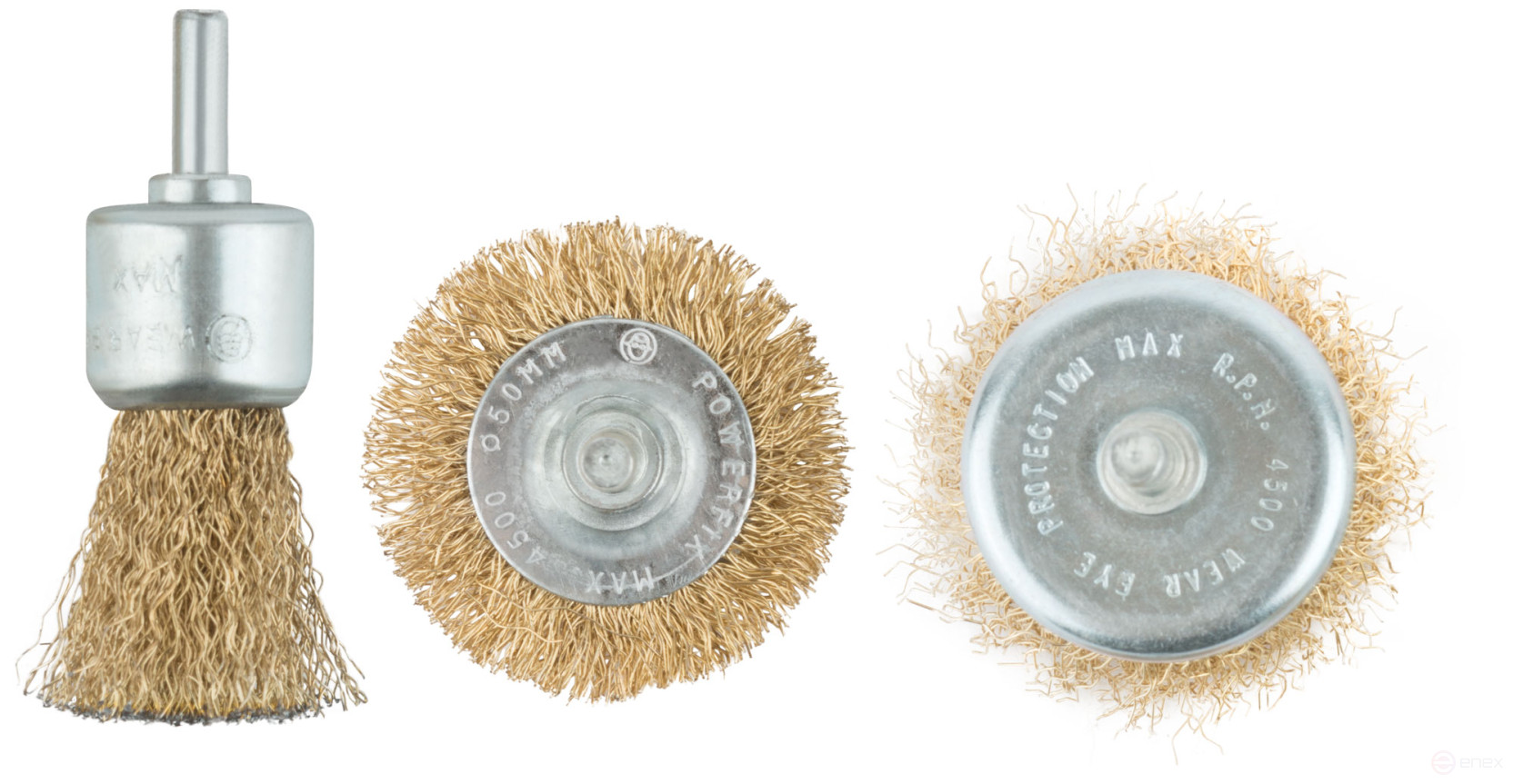 Clothespins with a pin, a set of 3 pcs. (50mm wheel / 50mm cup / 25mm whisk)