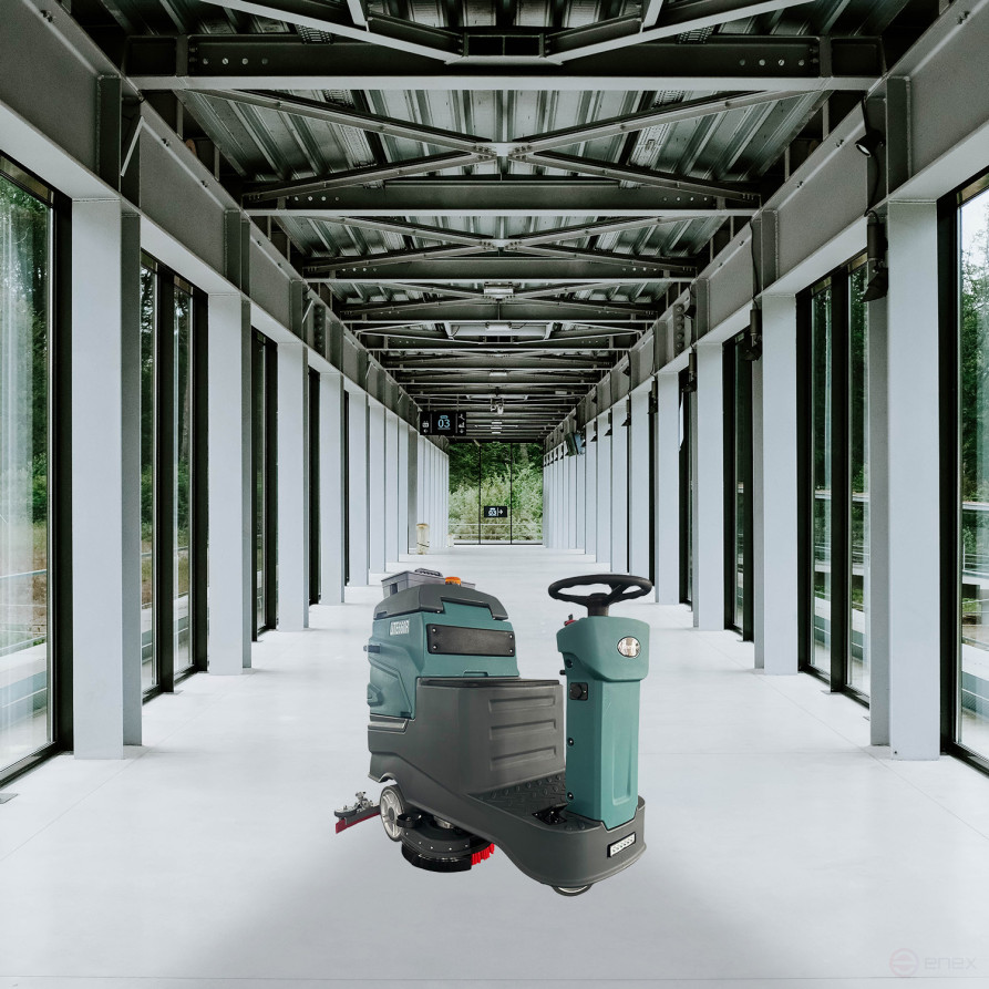 Компактная поломоченая машина с сиденьем оператора LiTE660R-L100 (литиевая АКБ 100 Ач С2)