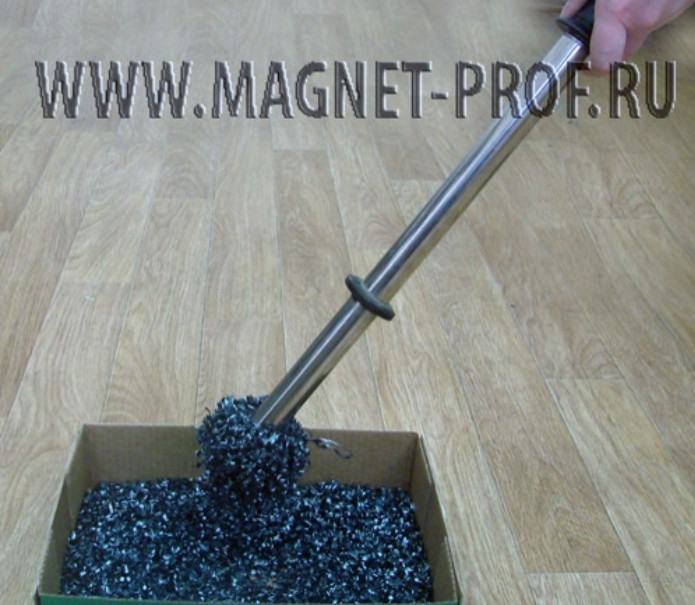 Magnetic collector PROF-MAGNET D25x700 mm