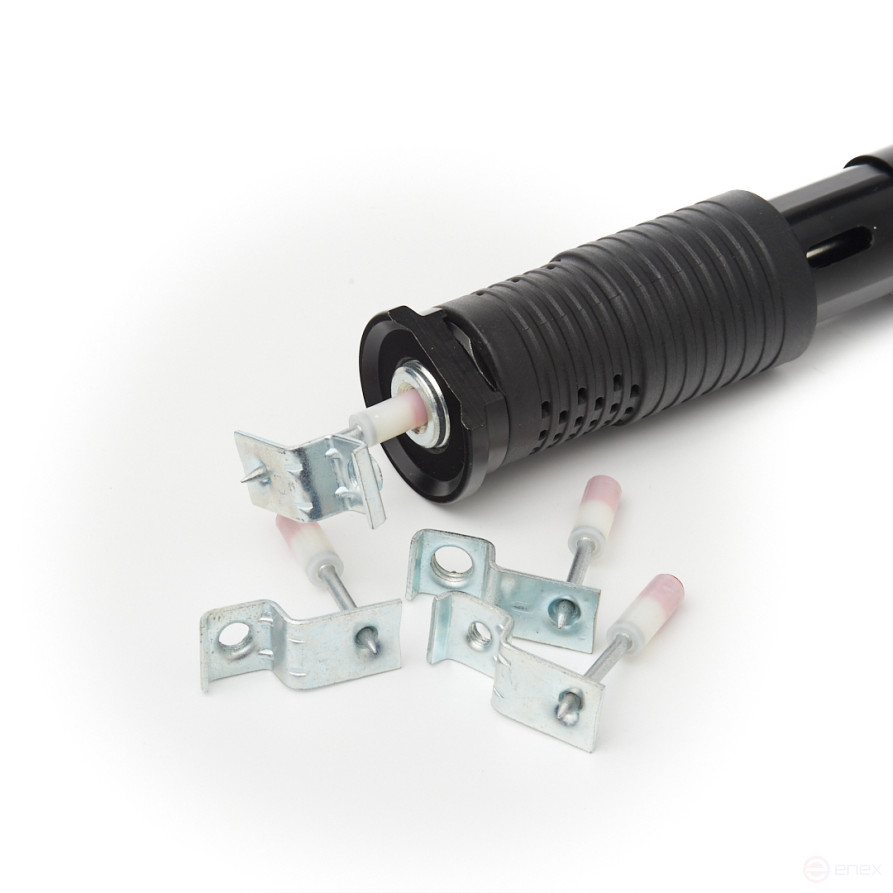 Pyroxylin mounting nails PA32-m8z2 (M8 stud suspension nail, red, 100 pcs/pack) FEDAST