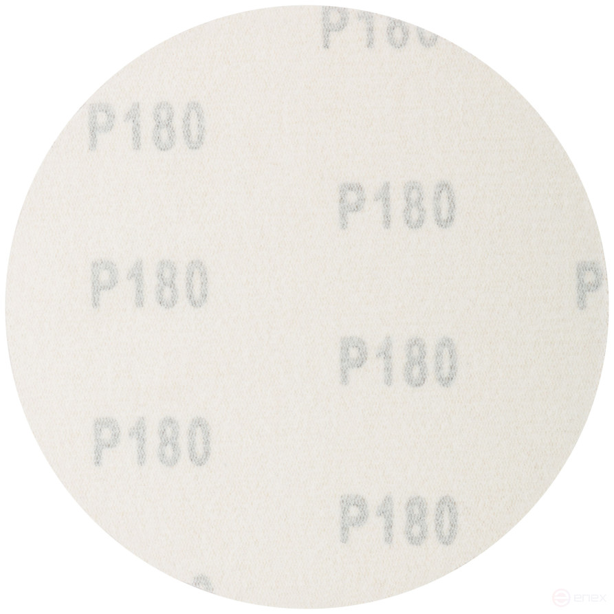 Круги абразивные шлифовальные на ворсовой основе под "липучку" (Р180, 125 мм, 5шт.), Cutop Profi