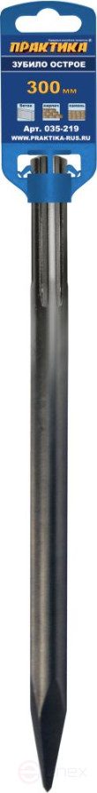 Зубило SDS-MAX пикообразное ПРАКТИКА 280 мм (035-219)