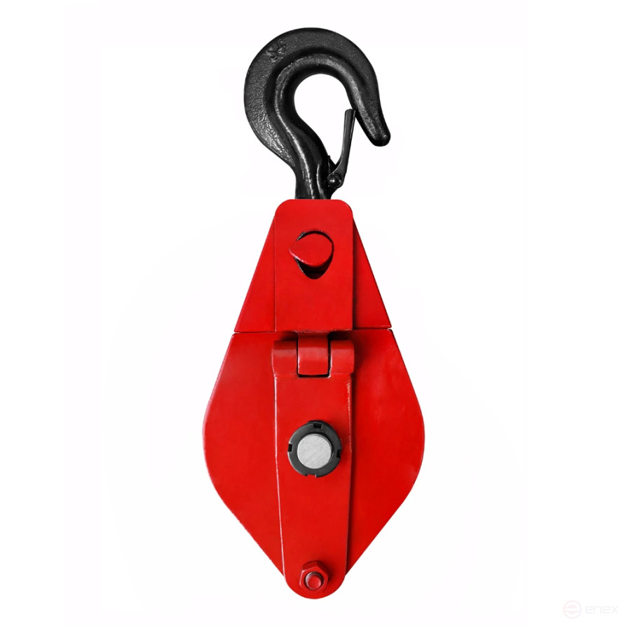 Блок с откидной крышкой 10Т на крюке