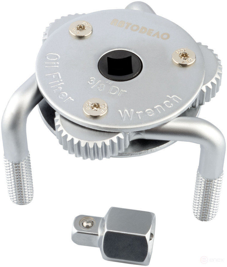 Ключ масляного фильтра (АвтоDело) "Краб" D=65-110mm (40517)