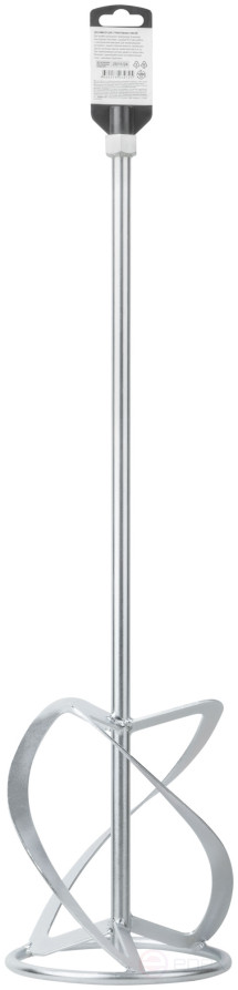 Миксер для легких строительных смесей усиленный Профи, хвостовик М14, 160х590 мм