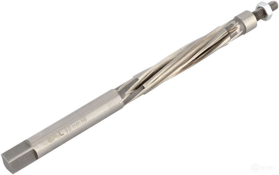 The sweep is adjustable by 9 mm BERIL