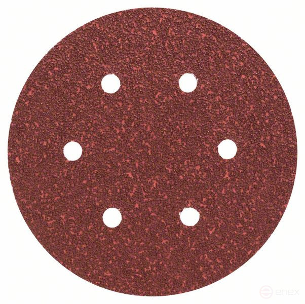 Набор из 5 шлифлистов для эксцентриковых шлифмашин G= 40, 2609256A29