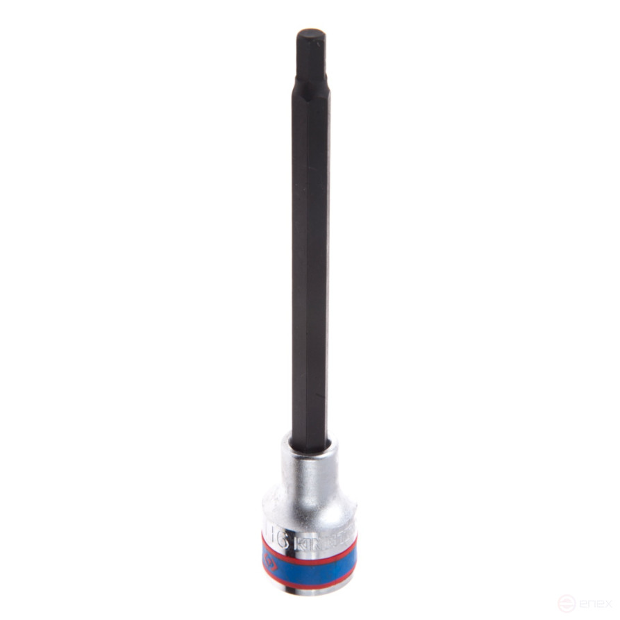 Насадка (бита) торцевая 1/2", Hex, 6 мм, L = 140 мм KING TONY 40D506